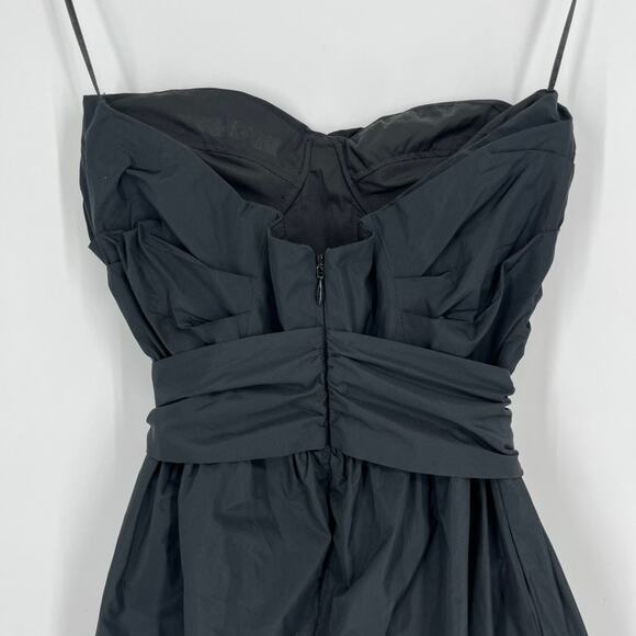 Alexa Chung Dress 6 Black Strapless Homecoming - Picture 5 of 9